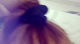 colombiana stays quiet cuz neighbor's spying on her big tits 🔥👀 