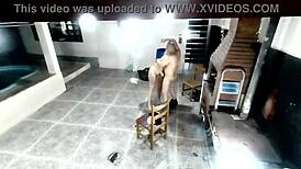 guy asks wife for help but rips clothes for blowjob doggystyle lick riding dirty tricked sex