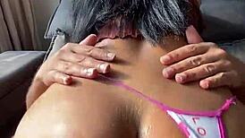 Emotional Latina Wife Rides Husband to Creampie Bliss