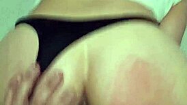 Huge Latina Ass in Lingerie Gets Spanked and Worshiped in Homemade Domination!