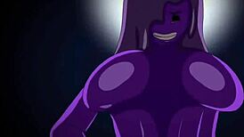 princess bubblegum rides monster cock to orgasm in dark heart threesome