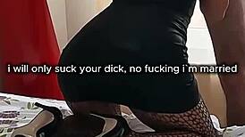 i promised only bj no fucking cuz i'm a married bride but damn this cock moans too good homemade