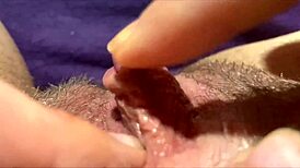 Huge Clit Explodes In Closeup Orgasm!