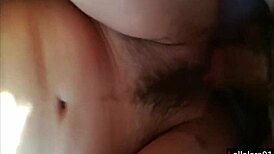 Skinny student rides me hard until I explode inside