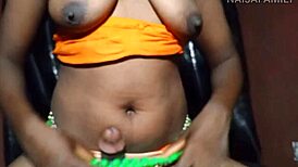 ebony naija princess begs for hardcore midnight pounding from friend