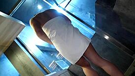 Japanese Housewife's Juicy Trimmed Pussy Vibes in Hot Spring Sex with Big Natural Tits Exposed