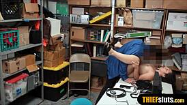 Ever wonder how a shy chubby teen shoplifter takes lp officer's humiliation?