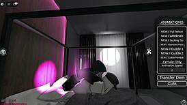 while boyfriend sleeps plague doctor roughly anal fucks sexy young patient