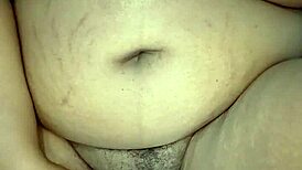 i get so wet rubbing my fat bbw milf pussy in closeup solo play feeling horny.