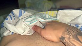 Colombian Hottie Fingers Hairy Pussy Close-Up Moaning for Creampie Release