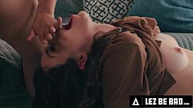 Petite Latina Teases with Strap-On Domination Before Swapping into Wild Submissive Role Reversal