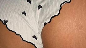 caught my sister-in-law in bed and slammed her tight pussy doggystyle hard