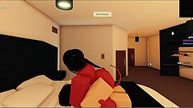 Rosex endures rough monster pounding with explosive facial finish