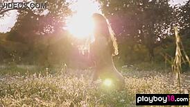 Oh petite filipina kit, stripping outdoors makes me so horny