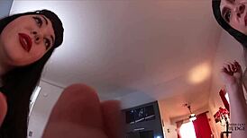 post apocalypse giantesses tease tall femdom belly vore on tiny men pov