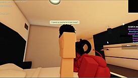 Rosex endures rough monster pounding with explosive facial finish