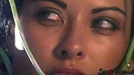 horny latina, i'm ripping your clothes for that facial finish