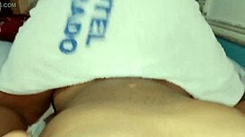 big latina ass gets wrecked in seedy hotel room