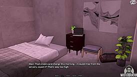 bunkered deep with femboy shemale ladyboy in intense hardcore game play