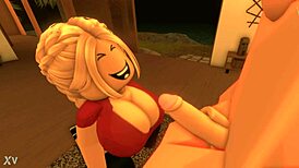 Roblox Girl Sucks Small Cock Handjob Style