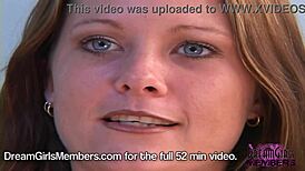 damn check out these fantastic huge tits on the stacked first timer girl