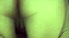 Hot ebony babe rides thick cock deep