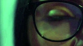 Lecherous milf gags on son's cock with sloppy deepthroat ball licking 😜💋