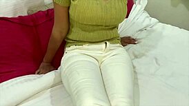 indian bhabhi rough anal creampie pussy fuck cheats husband delivery boy