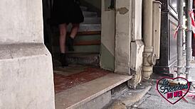 naomie the teasing french brunette craving anal seduction