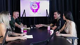 she started in porn collab after family handjob sales now parents join the sheer red thrill