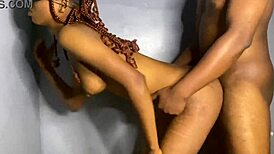 Petite Curvy Ebony Babe Craves Fat Black Cock Deep Inside Her!