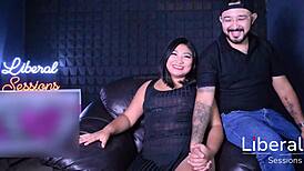 big titted latina fucks swinger couple hard