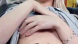 curvy latina milf elza's huge tits bounce sweetly in lingerie