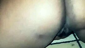 Ebony Shakes Wet Ass Pussy Cream Drip