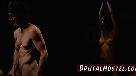 Young Blonde Slut Takes Rough Anal Face Fuck Mff BDSM Domination