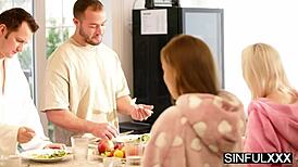 Erotic Babes Nailed Hard By Group In Sinful Passionate Ride!