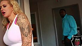 Ryan conners balloons bounce as rome major fucks her massive natural tits hard