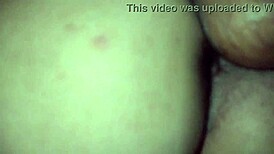 rough bull fucks wife hard while cuck waits outside then creampies her