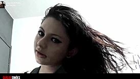 Sexy Young Latina Shows Off Lingerie And Tight Ass! 🔥🍑