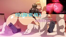 lucky fat guy scores huge boob threesome with big tits goth girls ivyadventure harem sexfriend part 1