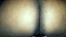 Ebony Shakes Wet Ass Pussy Cream Drip