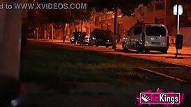 this desperate young guy begs to fuck valen pink's tight pussy rough doggystyle cowgirl