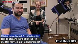 school resource officer ava siren masturbates with toys in office pov