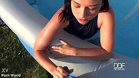 french newbie dives into pov cock sucking debut eagerly