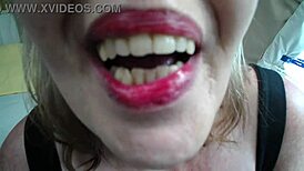 damn, that bbc dildo humiliates her big tits in roleplay