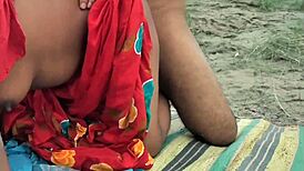 wanna join this cute bangladeshi girl for outdoor tight pussy missionary fun?