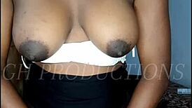 black teen slut's wet pussy wrecked by rough backshots