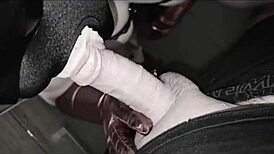 horror porn hits hard on happy halloween with milf's wild creampie screams