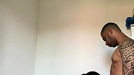 brazilian housewife's tasty blowjob and tight pussy doggystyle homemade