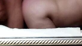 big black cock destroys white girl's tight ass doggystyle bent over anal